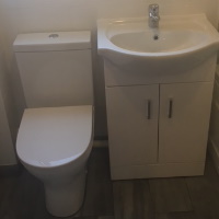 AM Dalton Plumbing Pan and Washbasin